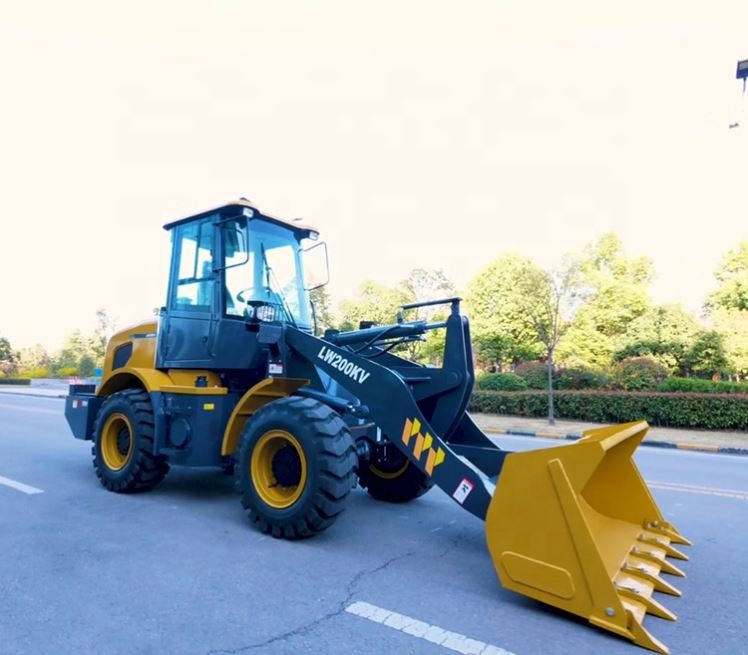 High Efficiency 2ton Wheel Loader Lw200kv with Luotuo Engine