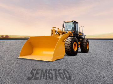 High Efficiency 7 Ton Mini New Promotion Type Wheel Loader Sem676D