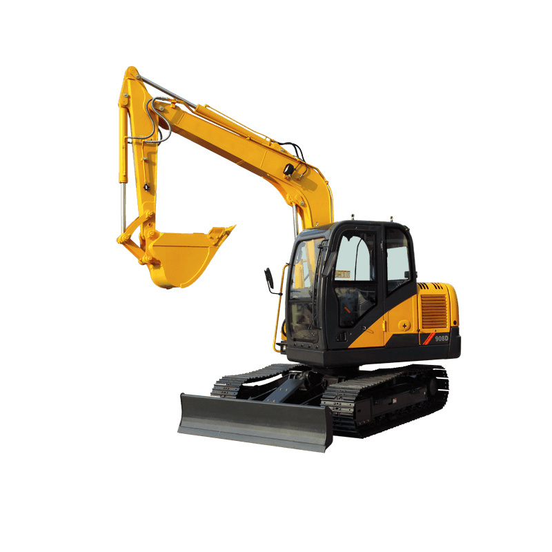 High Operating Efficiency 7.8 Ton Crawler Excavator 908d