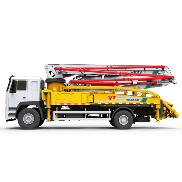 High Performance 37m Concrete Pumps Truck Hb37V with Imported Chassis