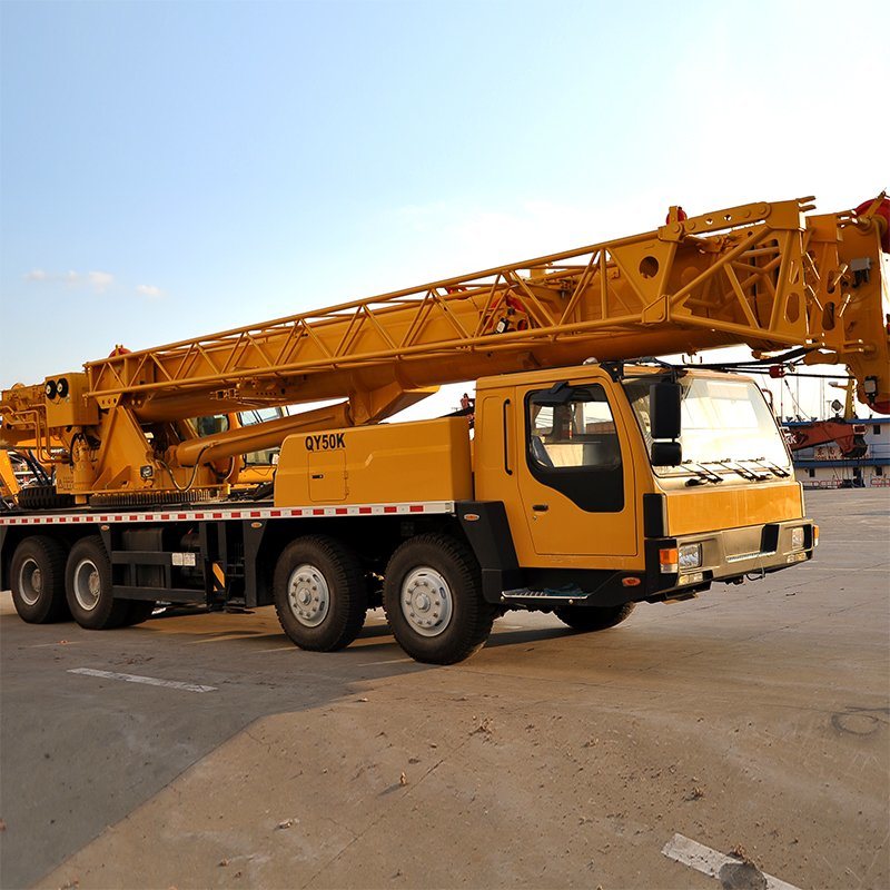 High Performance 50 Ton Mobile Truck Crane Qy50ka in Dubai