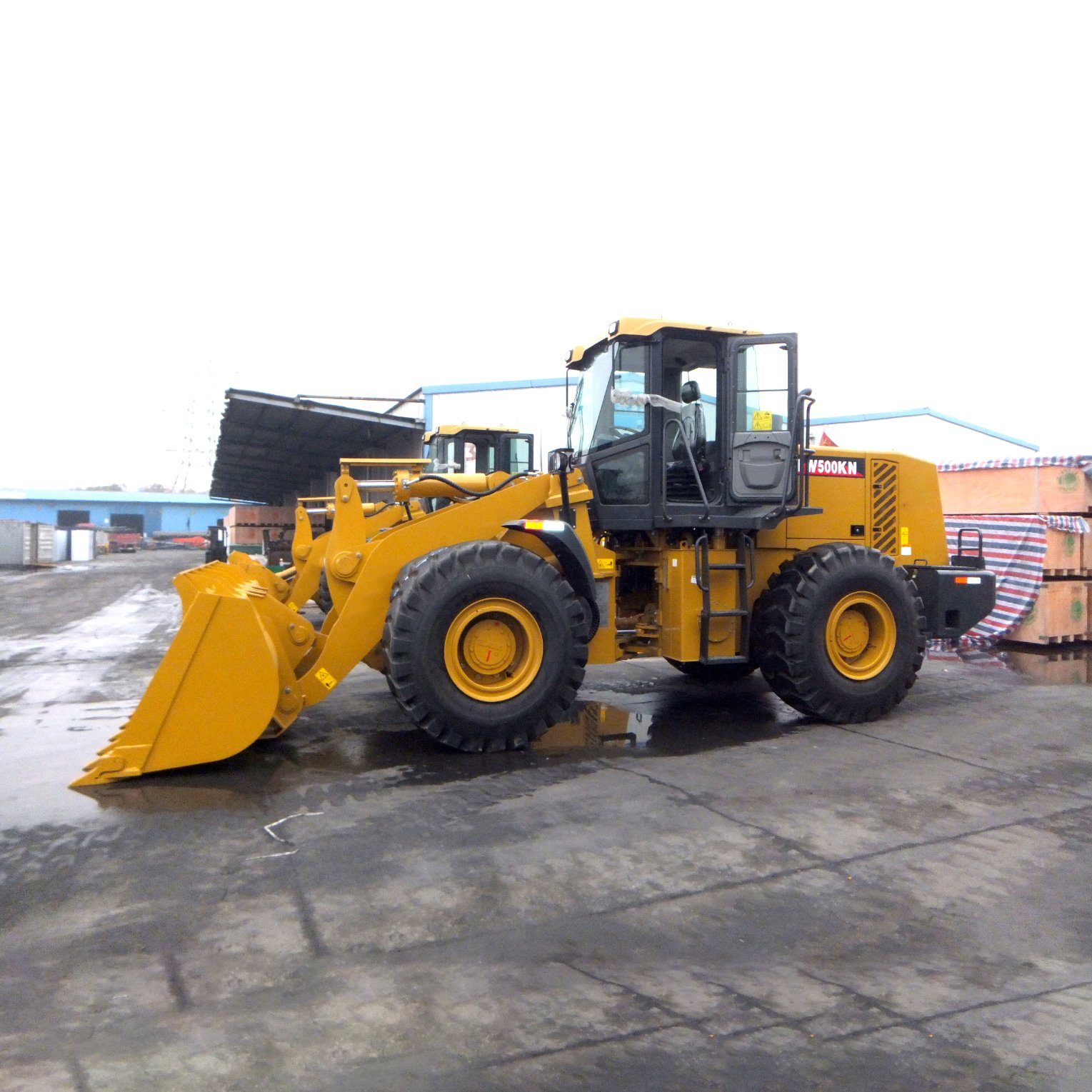 High Performance Lw500kn 5 Ton Wheel Loader Within One Year Warranty