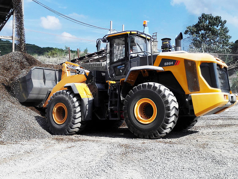 High Performance New Small 8ton Wheel Loader Clg886h Good Quality
