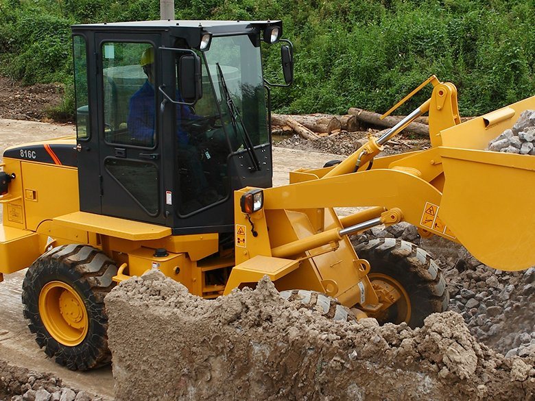 High Quality 1 Ton Mini Wheel Loader 816c in Stock