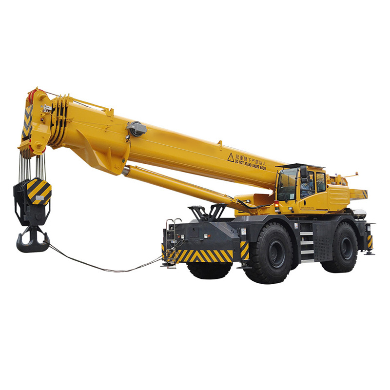 High Quality 90 Ton Rough Terrain Truck Crane Rt90e Cheap Price