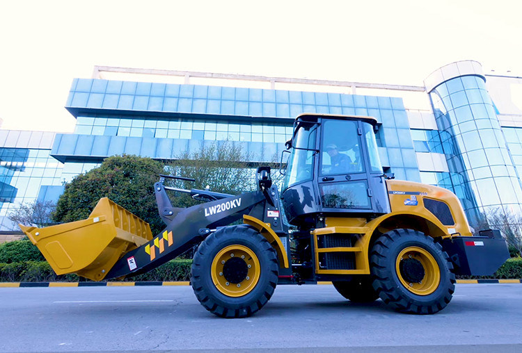 Hot Sale 2ton Mini Wheel Loader Lw200kv Articulated Loader