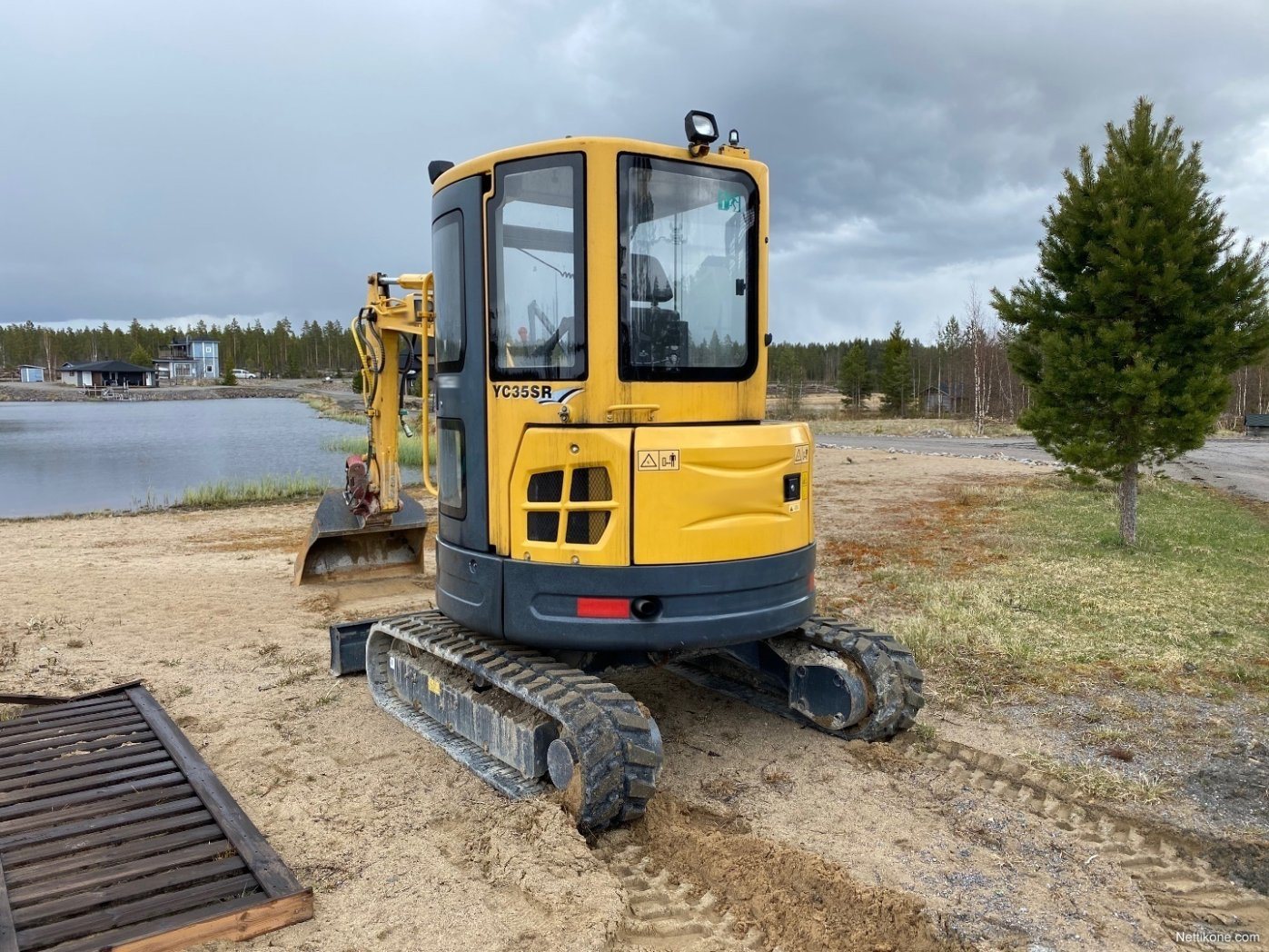 Hot Sale 5.5 Ton Hydraulic Crawler Excavator Yc55-8 at Factory Price