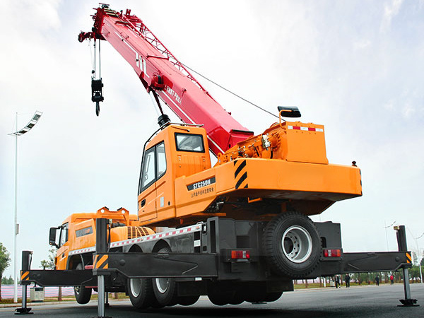 Hot Sale Model 25 Ton Stc250e5 Truck Crane