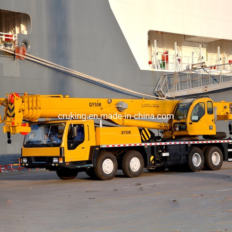 Hot Sale Qy50K Truck Crane 50 Ton Mobile Crane Machine Price