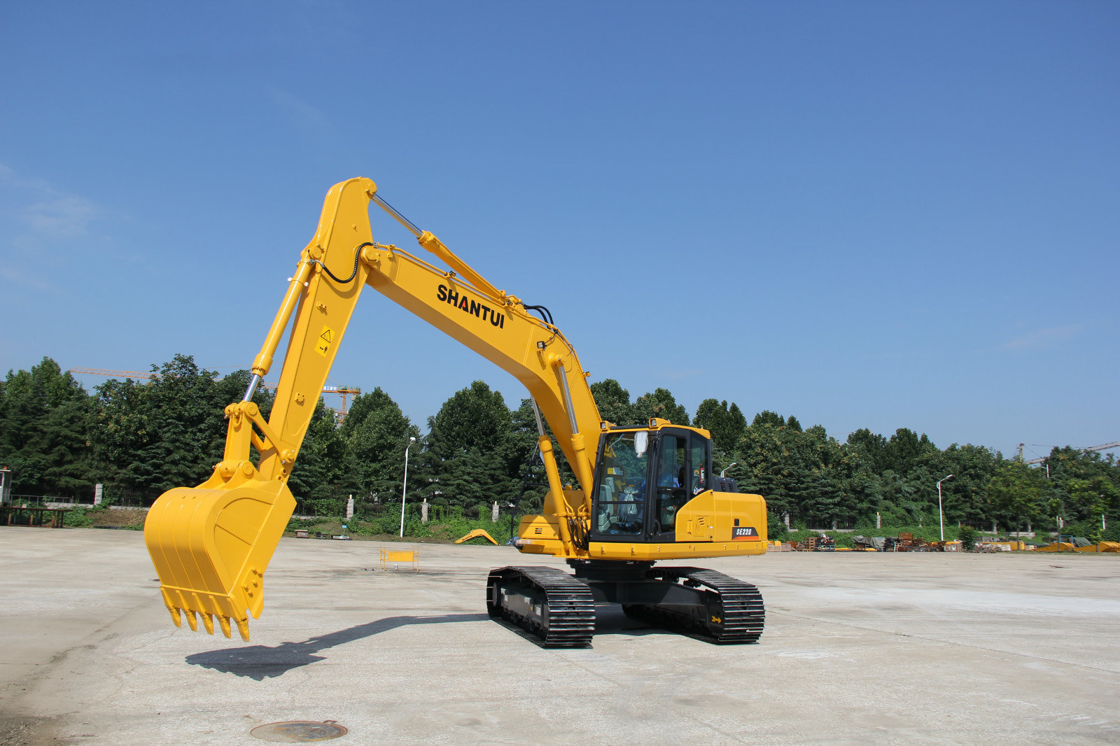 Hot Sale Shantui 22ton Excavator Se220 Crawler Digger