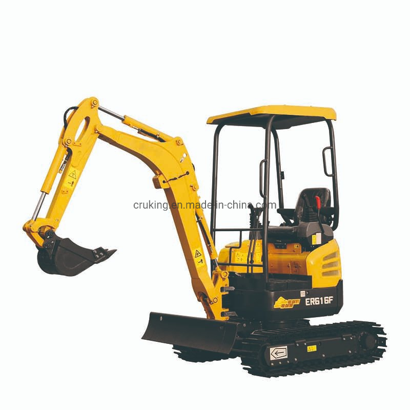 Hot Selling Digger Mini Excavator Er616f with Spare Parts