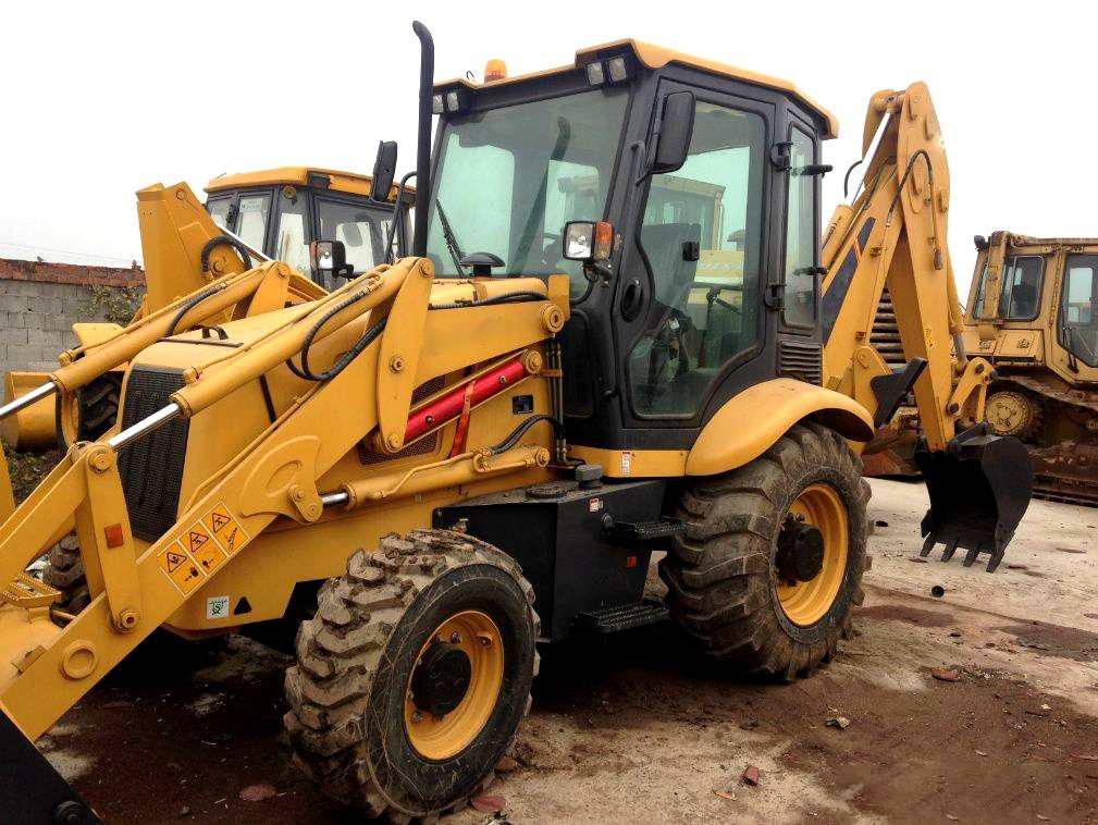 Hydraulic Backhoe Payload Equipment Clg766 Backhoe with Dozer Shovel