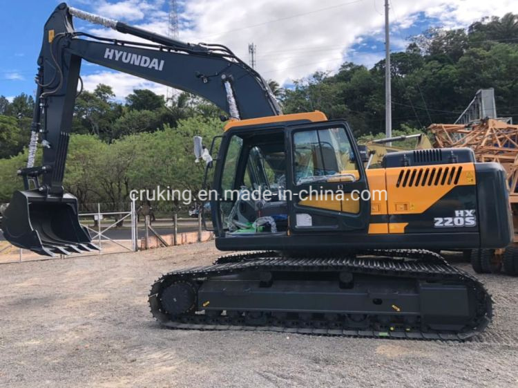 Hyundai 21ton 22ton Crawler Excavator Hx220s Hx210s