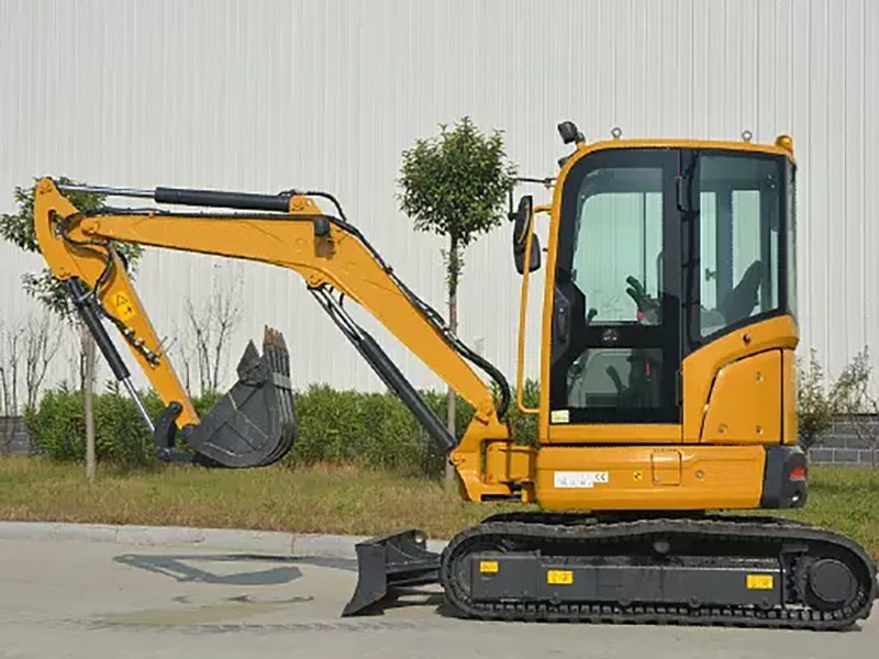 China 
                Ini Excavators Garden Rubber Track 4 Ton Excavator Xe35u
             supplier