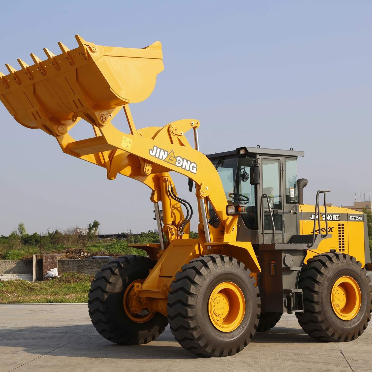 Jingong Wheel Loader Jgm755kn 5ton Loaders with Weichai Engine