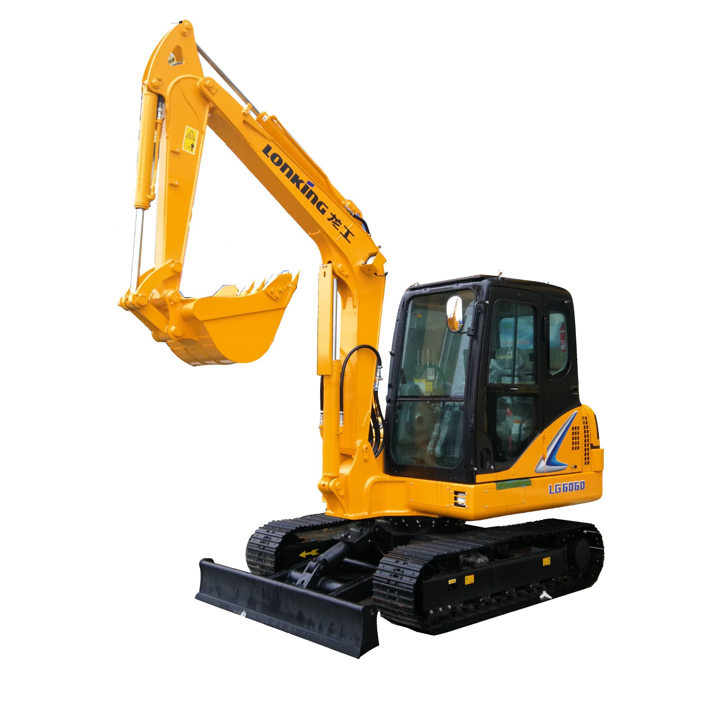 LG6060d Cdm6060 China Lonking 6 Ton Mini Tractor Excavator for Sale with Low Price