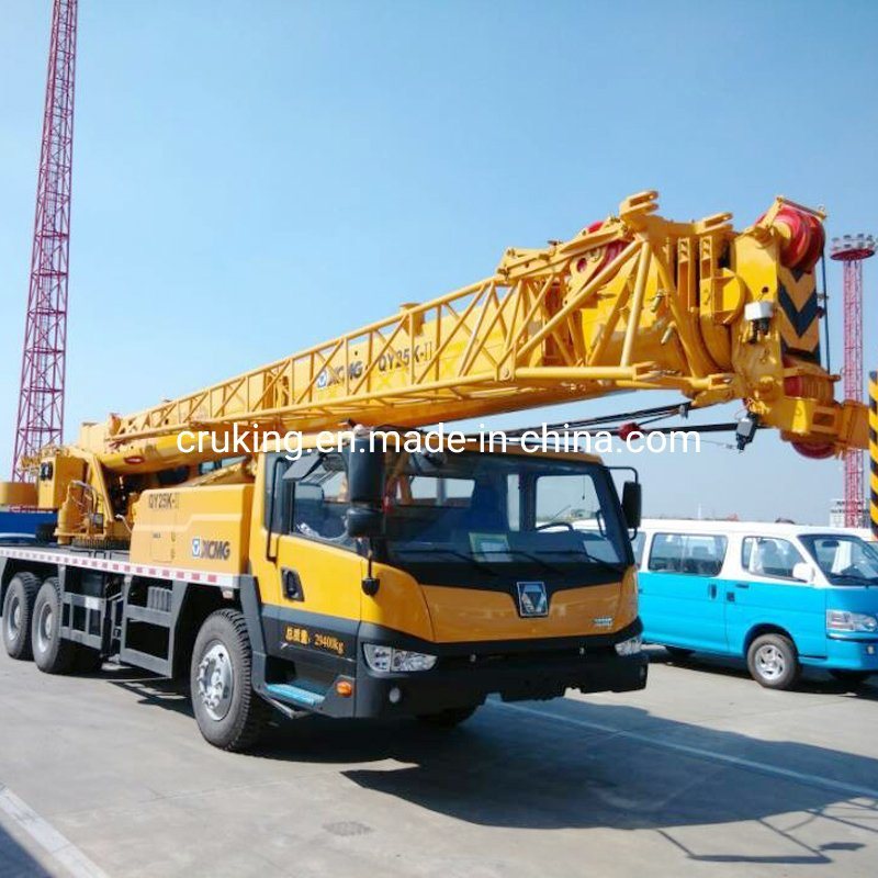 China 
                Máquina de elevación 25ton Camión grúa hidráulica de 5 secciones Xct QY25-M25K5d
             proveedor