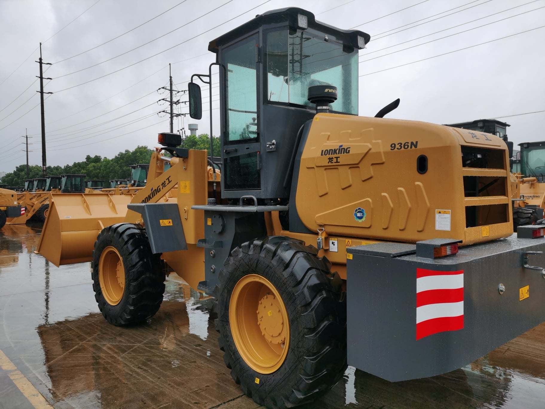 Lonking 2ton Wheel Loader LG936n with Yunnei Engine