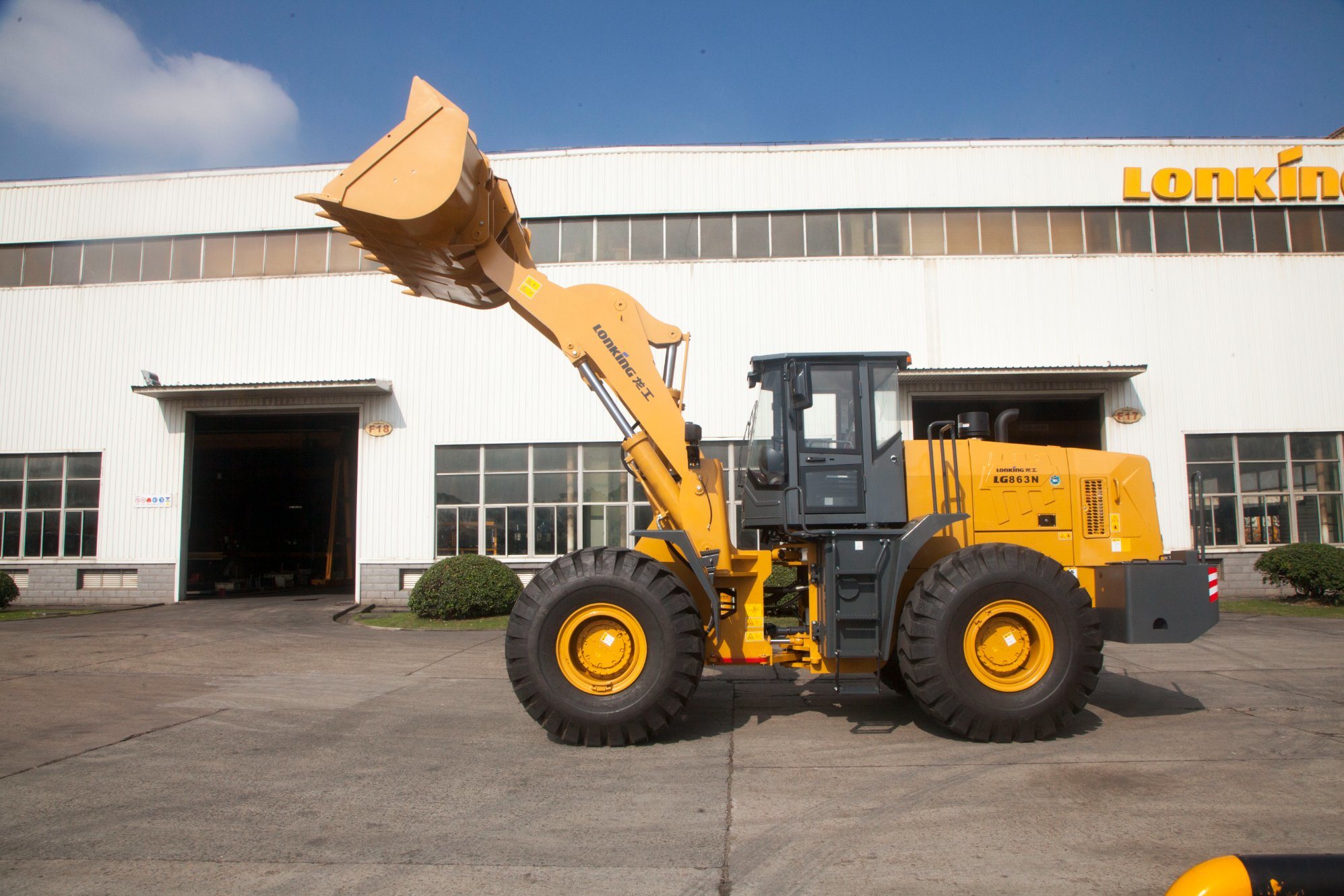 Lonking 6.5 Ton Wheel Loader LG863n in Stock for Promotion