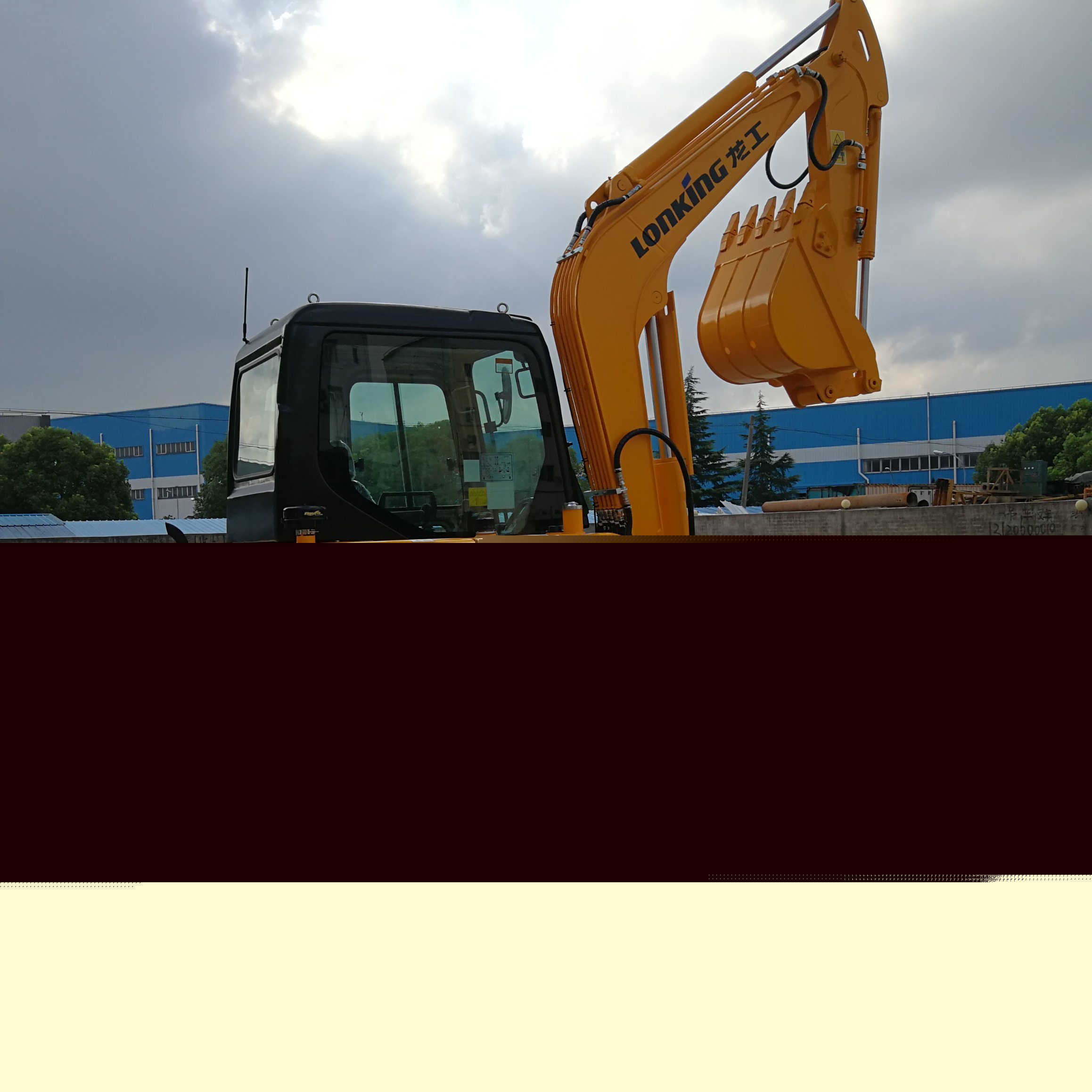 Lonking 6ton Excavator LG6060 with Weichai Engine