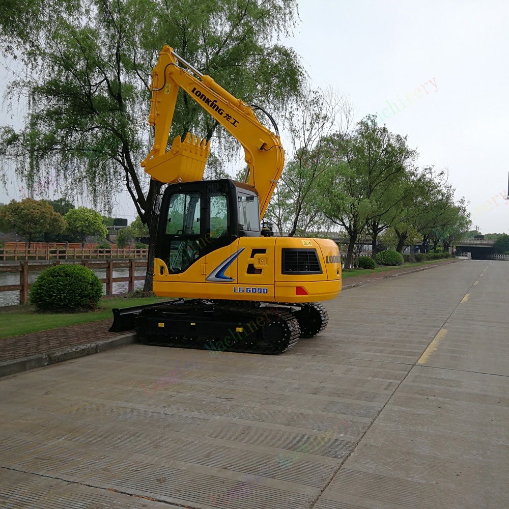 Lonking 9ton Crawler Excavator LG6090e Small Digger
