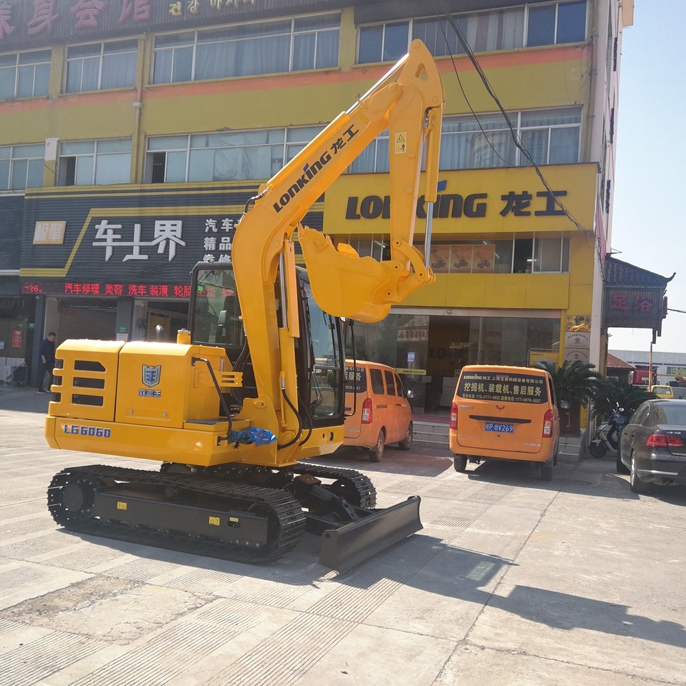 
                Excavadoras hidráulicas Lonking excavadora de cadenas LG6060 6ton
            