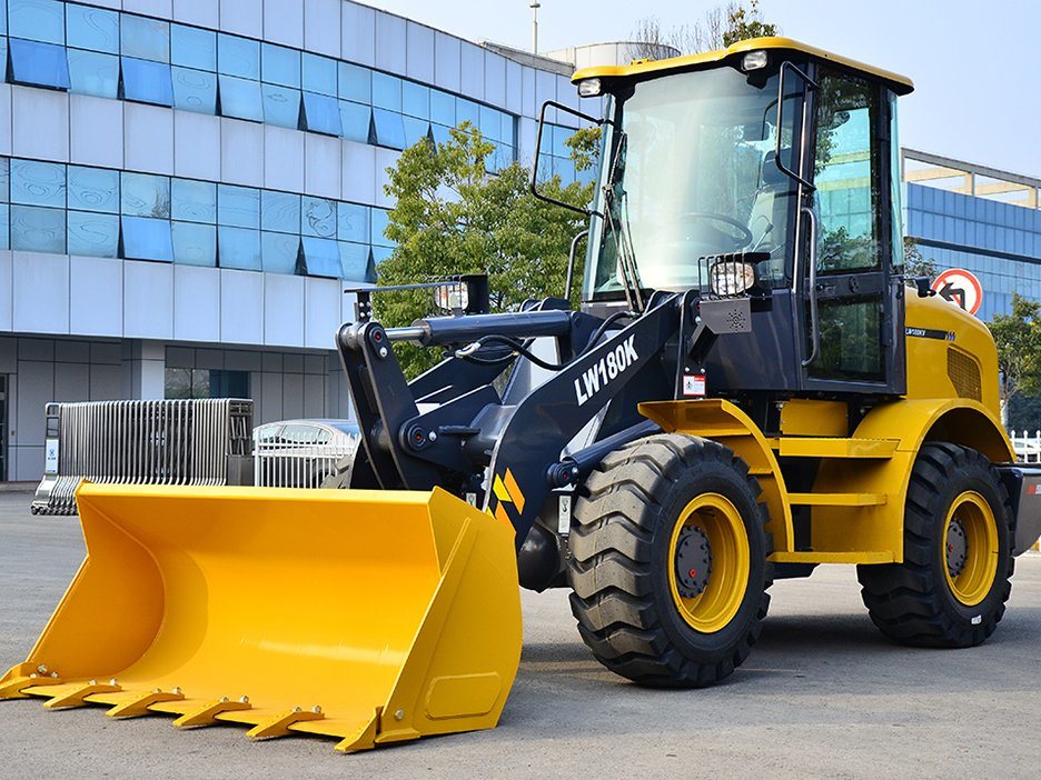 New Condition Lw180K 1.8 Ton Small Front Wheel Loader with Spare Parts