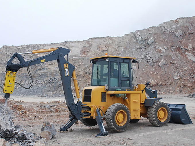New Condition Wz30-25 Used Widely Backhoe for Sale
