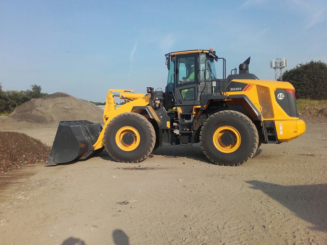 New Wheel Loader Top Brand Clg856h with Imported Engine