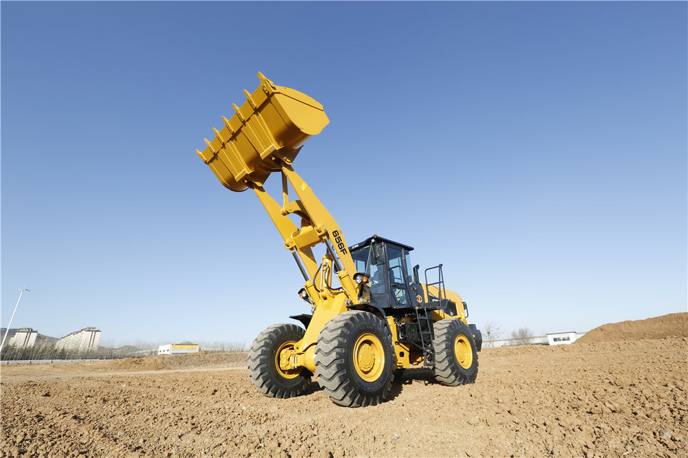 Original New 5.5ton Wheel Loader Sem656f Heavy Duty Loader