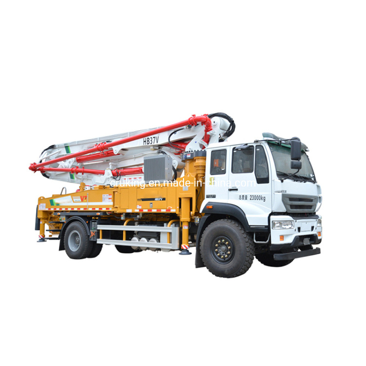 Pump Truck 37m Truck-Mounted Concrete Pump Hb37V