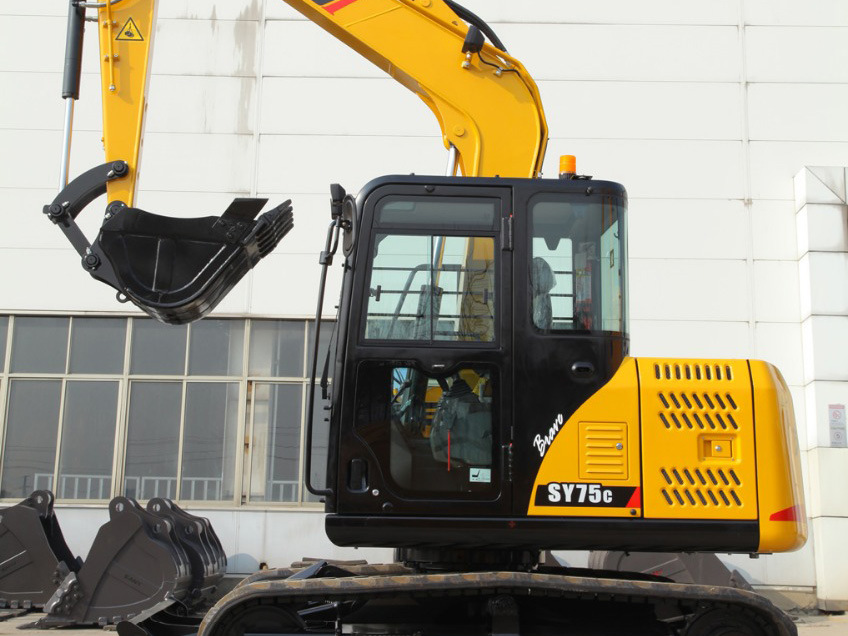 Sale Chinese Supplier Crawler Excavator Famous Brand 8.8ton Sy80u with Low Price