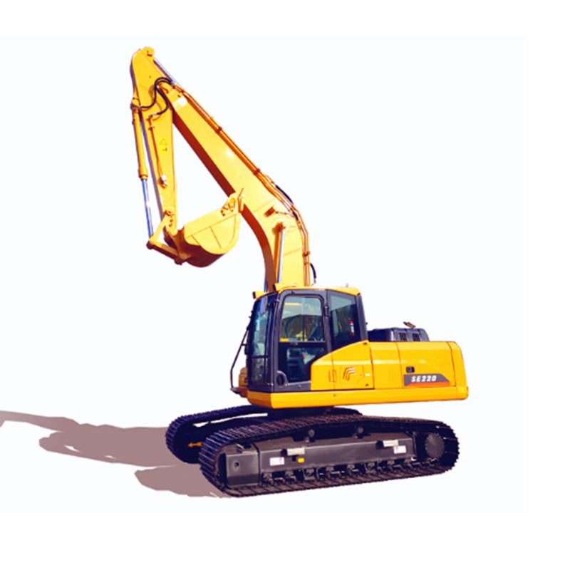 Se220 Heavy Excavator Machine Shantui 20t 22t Diggers