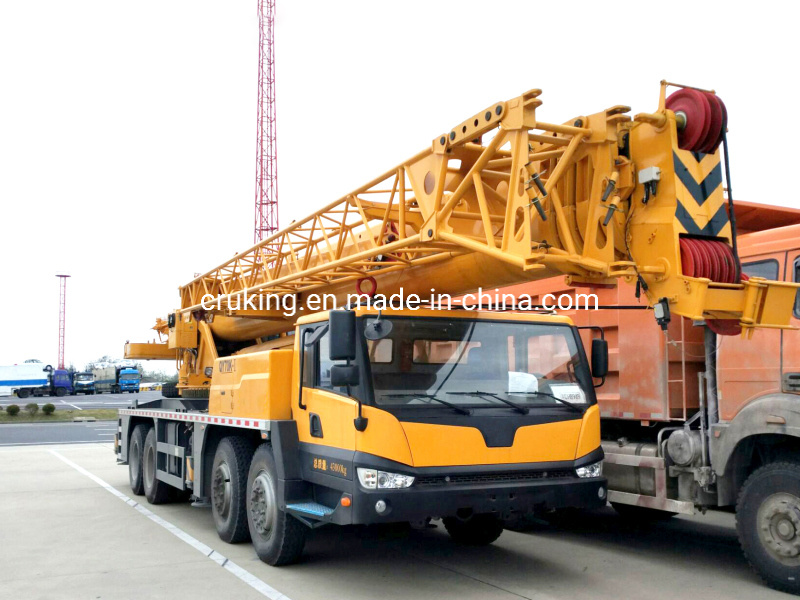 
                Segunda mão veículo rolante 70ton Novíssimo Gruas Qy70K-I
            