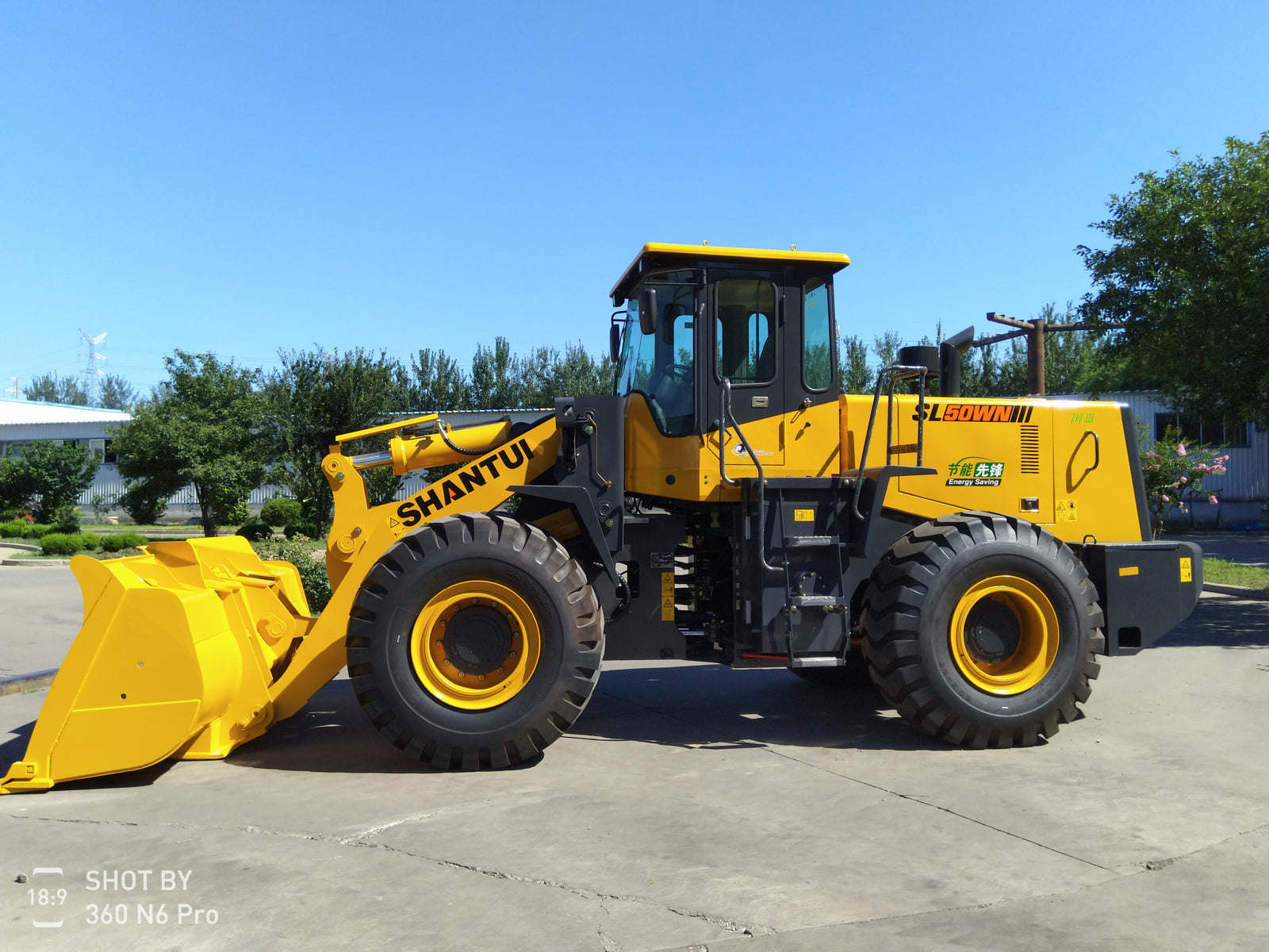 Shantui 5ton Wheel Loader SL50wn Hydraulic Front Loader