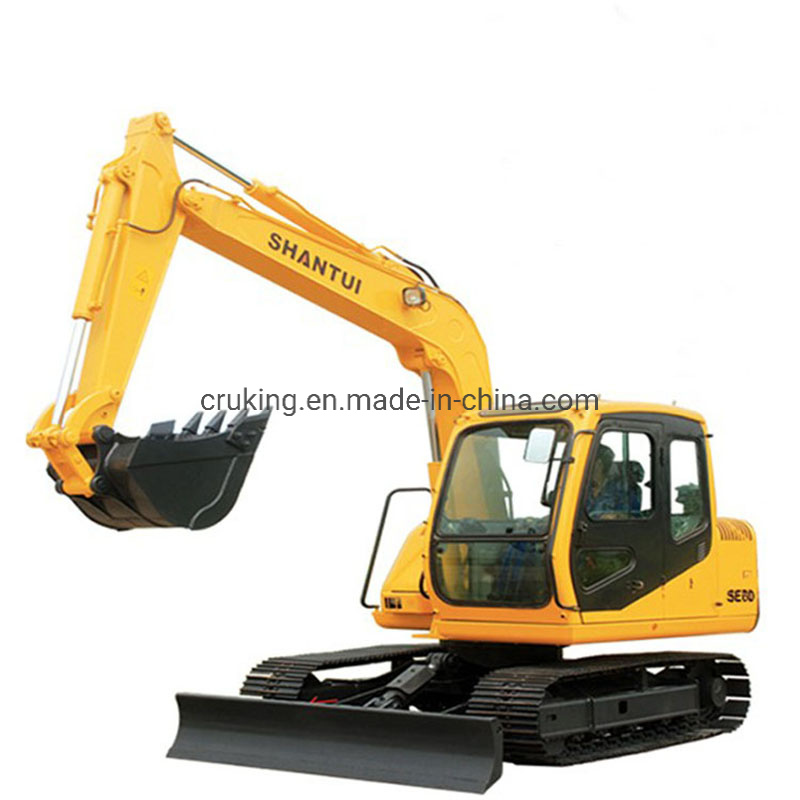 Shantui 6ton Se60 Small Hydraulic Tracked Excavator 0.22m3 for Sale