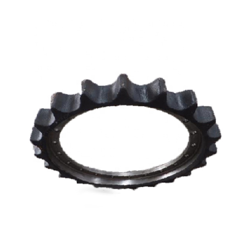 
                El tren de rodaje de la marca Shantui engranajes de la excavadora de cadenas de las ruedas dentadas segmento
            