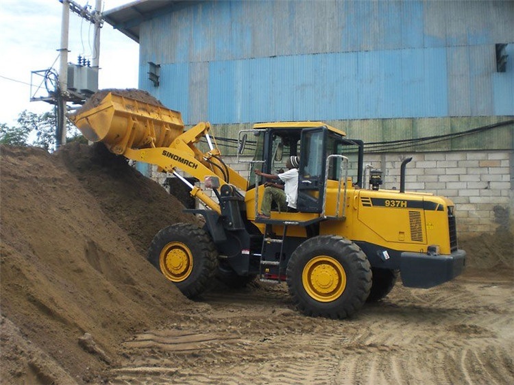 
                Pá carregadora de rodas de 937h SINOach de 3 toneladas com motor Weichai
            