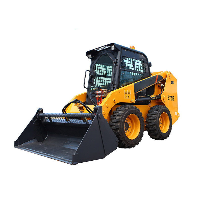 Skid Steer Loader 385b with Brush Grapple Stump Bucket