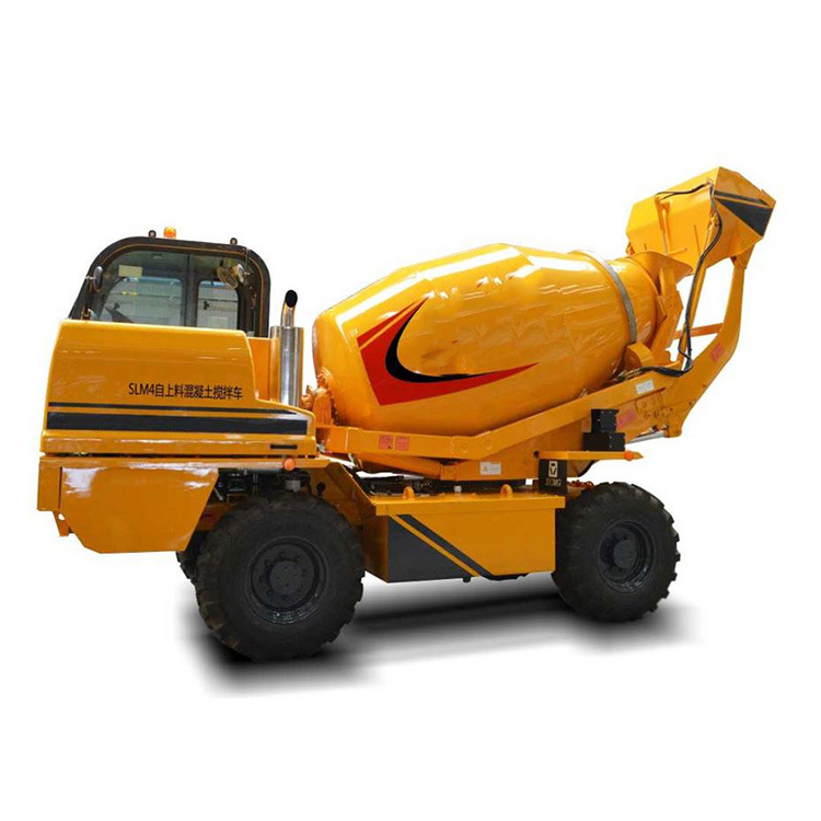 China 
                Slm4 nieuwe stijl Automatische Zelfloading Cement betonmixer slm4 Met 4cbm Drum Price
             leverancier