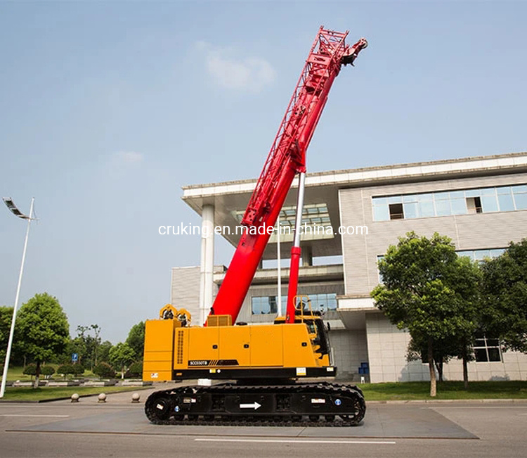 Telescopic Boom Crane Machine 50ton 55ton Crawler Crane Scc550tb