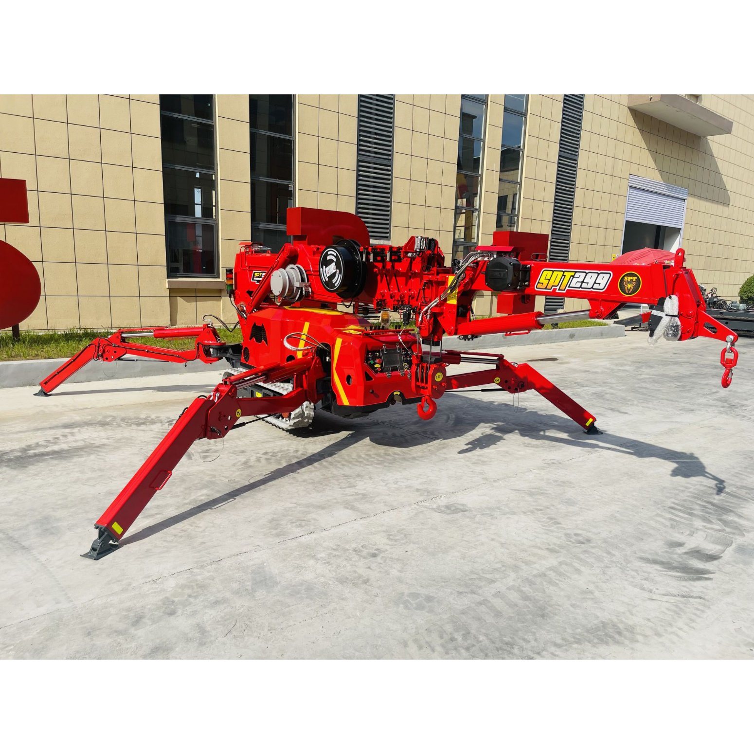 Top Quality Spt Series 3ton Spider Crane Spt299 Mini Cranes for Sale