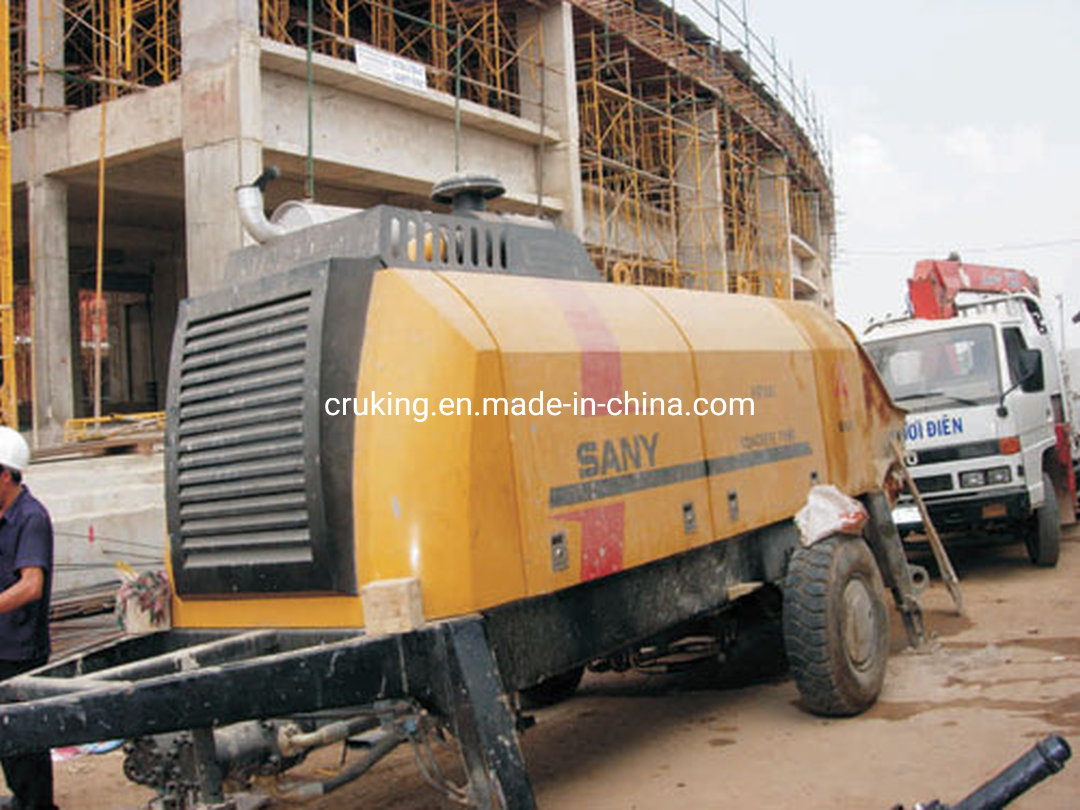 Trailer Concrete Pump Hbt4010c Concrete Pump Machine for Sale