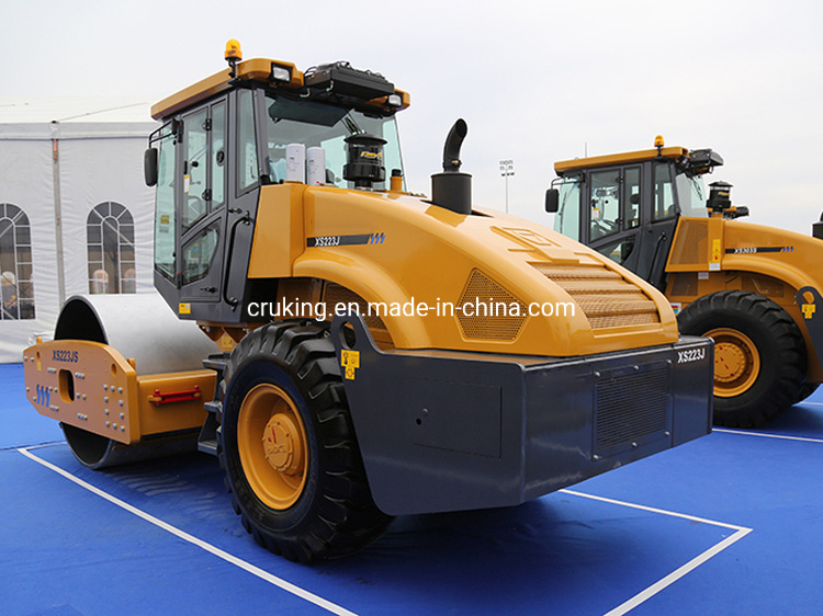 China 
                Xs223 rolo vibratório 22ton Estrada Máquina de Cilindro Hidráulico
             fornecedor