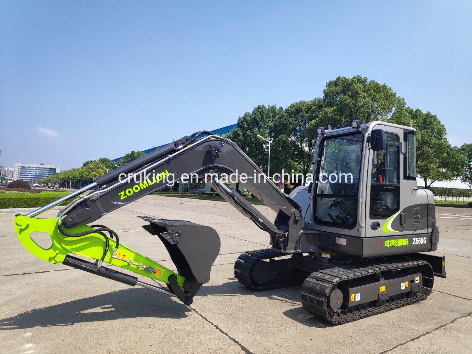 Zoomlion 6t Hydraulic Excavator Ze60e-10 Mini Excavator with Cheap Price