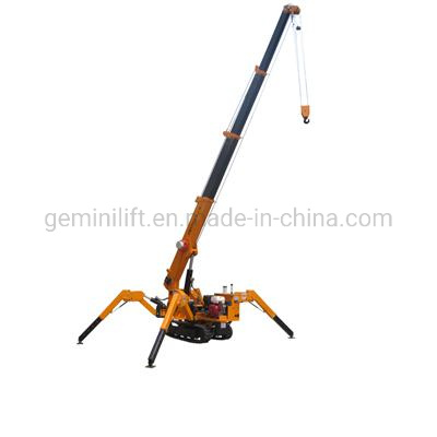 China 
                5.5T Mini grúa araña
             proveedor