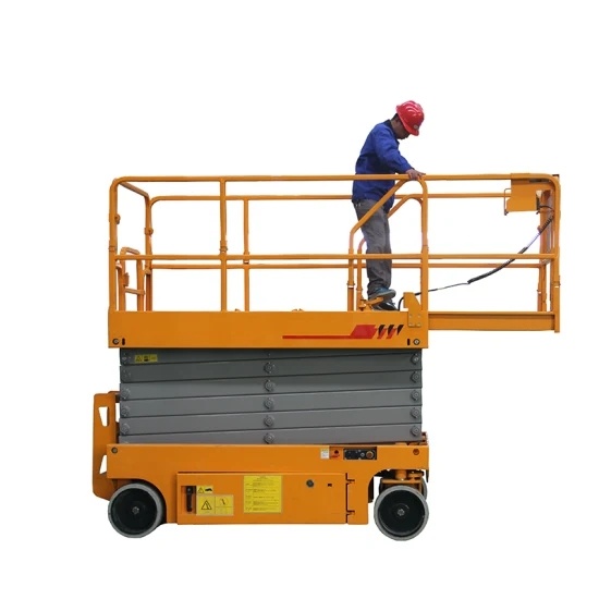 Electric Mobile Aerial Working Platform Diesel Lift Platform Scissor Lift