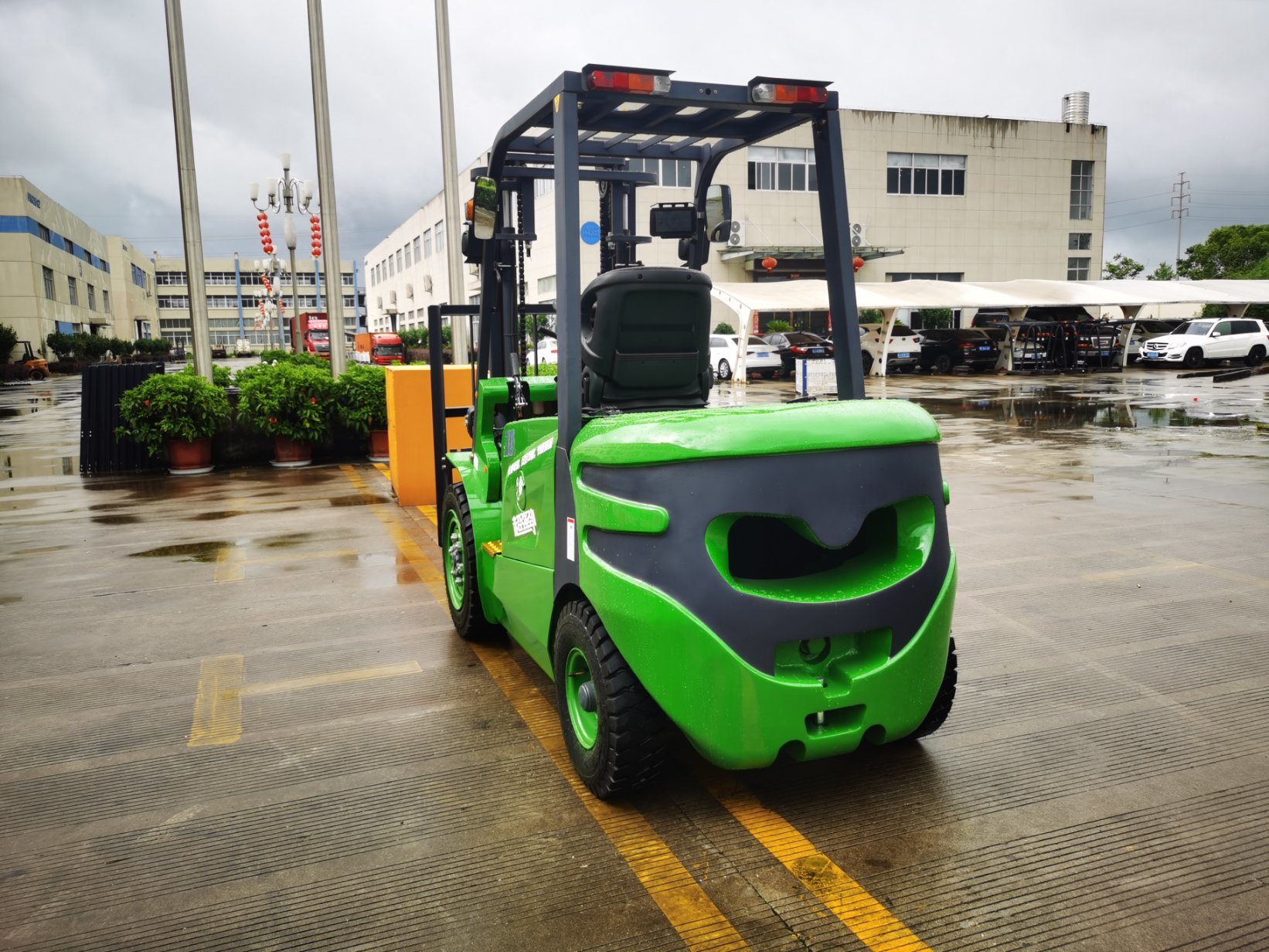 Forklift Truck Price 1.5t 2t 2.5t 3t 4t Battery Powered 4 Wheels Diesel Forklift with Lead Acid Battery Side Shifter