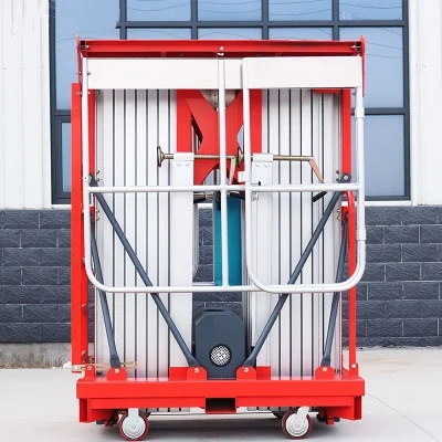 China 
                Heißer Verkauf Auto Electric Aluminium Mast Manlift Plattform
             Lieferant