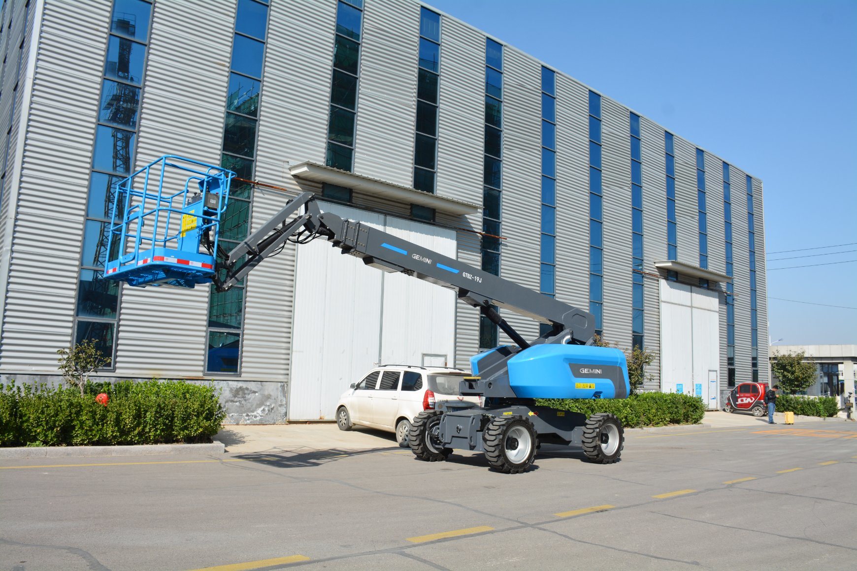 Mobile Articulated Lift Platform Self Propelled Telescopic Boom Lifts